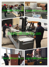 200-400kg / hr Susam Tahıl Barası Makinası işçilikten fıstık çubuğu makinesi