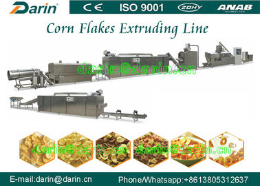 Çift vidalı ekstruder Corn Flakes İşleme Hattı / ekipmanları / makineleri