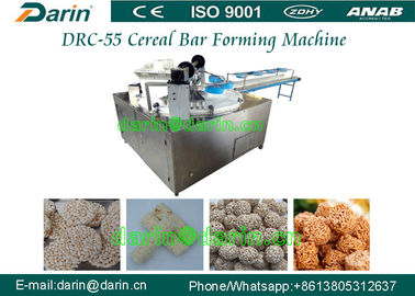 SS304 Puflama pirinç / Karabuğday fıstığı malzemesi ile tahıl bar oluşturma makinesi