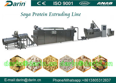 ISO belgeli Otomatik TVP / TSP Soya protein gıda ekstrüzyon Makinesi