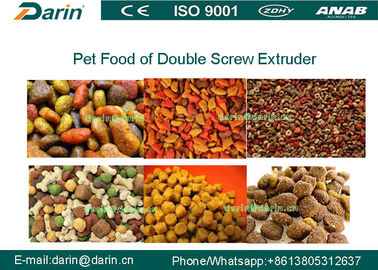 CE ve ISO9001 ile Yüksek Verimli Otomatik Pelet Pet Gıda Extruder Makinesi