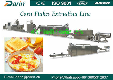 Otomatik Corn flake / mısır gevreği pirinç, yulaf, buğday unu ile makine yapımı