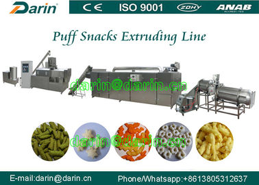 Mısır Puff Extruder Makinesi / üretim hattı, şişme buğday makinesi