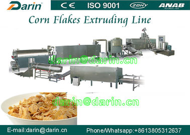 Yüksek otomasyonlu Corn Flakes İşleme Hattı, 12 ay garantilidir.