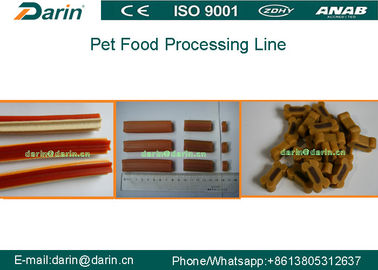 Gıda Sınıfı Paslanmaz Çelik Pet gıdalar / Köpek Gıda Ekstrüzyon cihazı, evcil hayvan gıda makineleri
