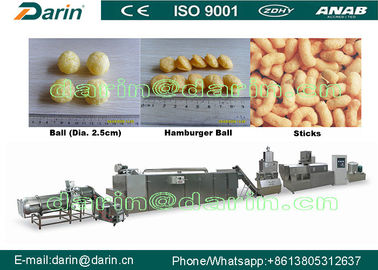 Puflanmış Gıda Ekstrüzyon Cihazı / şişirme Gıda Ekstrüder / Mısır Snek Gıda Makineleri