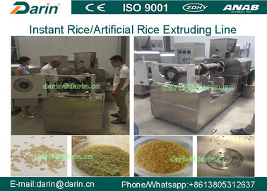 Gıda Ekstrüder Makinesi / Komple Oto Suni Besleyici Pirinç Üretim Hattı