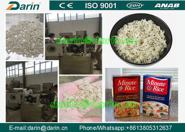 Gıda Ekstrüder Makinesi / Komple Oto Suni Besleyici Pirinç Üretim Hattı