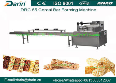 Sağlıklı Çerez Çikolata Fıstığı Enerji Bar Şekillendirme Makinesi / Tahıl bar yapma makinesi