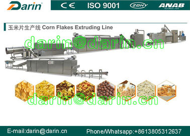 Kelloggs Corn Flakes İşleme Hattı / 1 yıl garantili pirinç gevreği makinası