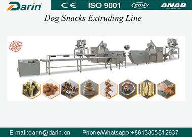 CE Onaylı Diş Bakımı Evcil Hayvan Tedavisi Köpek Atıştırmalık Çiğneme Ekstrüzyon Makinesi Köpek Kemik İşleme Hattı Kapasitesi 200-250kg