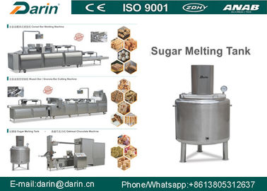 Yüksek Verimli Şişirilmiş Tahıl Bar Yapma Makinesi, Çok Fonksiyonlu Pirinç Topu Şeker Üretim Hattı