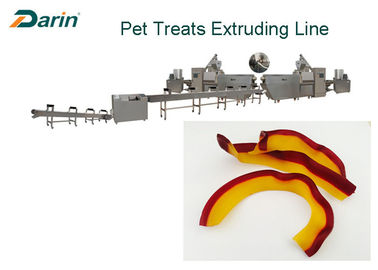 Fıstık Ezmesi Lezzet Doğal Sticks Köpek Gıda Ekstruder Diş Davranma Makinesi