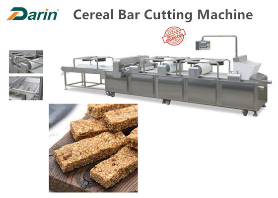 Siemens PLC &amp; WEG Motorlu Yepyeni fıstıklı şeker Tahıl Bar Yapma Makinesi