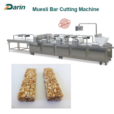 Chikki / Müsli Tahıl Bar Yapımı Makinesi, Meyve Bar Üretim Hattı