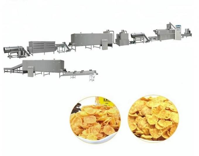 Breakfast Cereal Bar / Corn Flakes Production Line/corn Flakes Processing Line