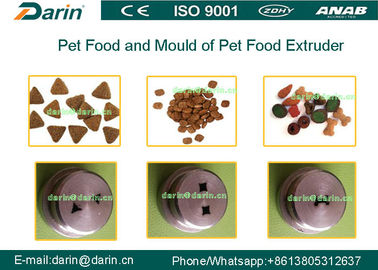 Kuru Köpek / Kedi / Kuş Ürünleri Pet Gıda Ekstrüder Hattı / Makina Yapımı 380V 80kw