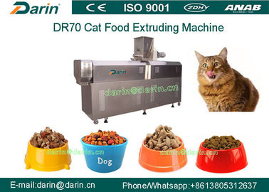 DR70 SUS304 Çok fonksiyonlu Kedi Yiyecek İçecekleri Çift Vidalı İşleme Hattı