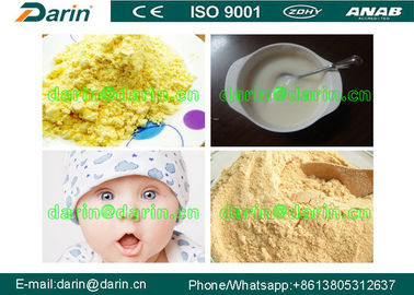 CE ISO sertifikalı ikiz vidalı ekstruder bebek süt tozu yapma makinesi