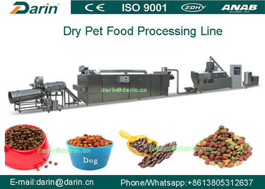 Köpek / Kedi / Balık için evcil hayvan gıda extruder, köpek gıda makinesi