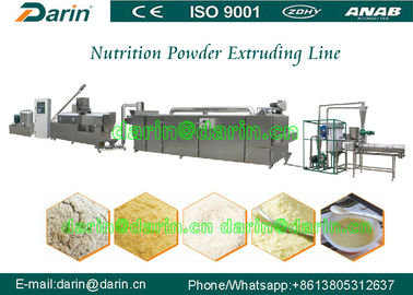 CE belgesi Pirinç Toz makinesi, gıda ekstrüzyon ekipmanları yapma