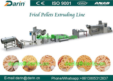 CE ISO9001 Onaylı 3D 2D Extruded kızartma snack gıda işleme hattı