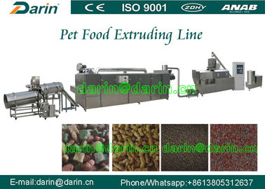Darin CE ISO Sertifikalı Köpek Besleme Ekstruder makinesi / işleme Hattı
