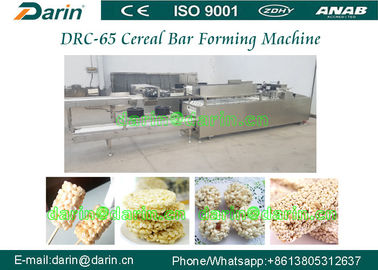Yulaf ezmesi Tahıl Bar Yapma Makinesi, PLC Dokunmatik Ekran Tahıl Bar Şekillendirme Makinesi