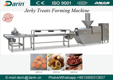 Soğuk Ekstrüde Köpek Jerky Snack Treat Machine, saatte 200-300kg kapasiteli Pet Gıda Makinası