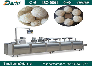 Tahıl Bar Şekillendirme Makinesi, Şişirilmiş Pirinç Çubuğu Yapma Makinesi Saatte 300 ~ 500kg