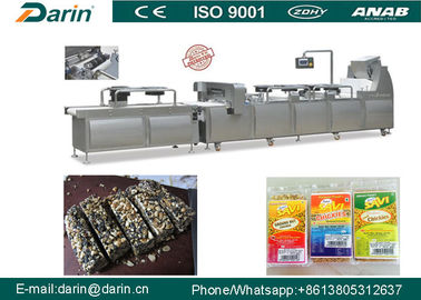 400-600kg / saat Şişirilmiş Pilav Chikki Tahıl Bar Yapma Makinesi Paslanmaz Çelik 304