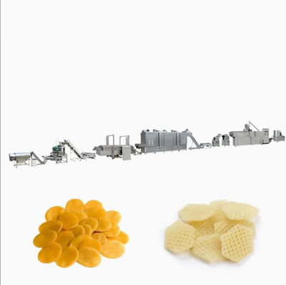 Kızartılmış Ekstrüde 3D Pelet Atıştırmalık Ekstrüder Makinesi (CE Belgeli)