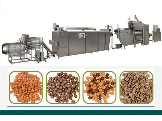 500-600kg/S Saatlik Pelet Balık Yemi Ekstrüder Makinesi SUS201 SUS304 AutoCAD Düzeni