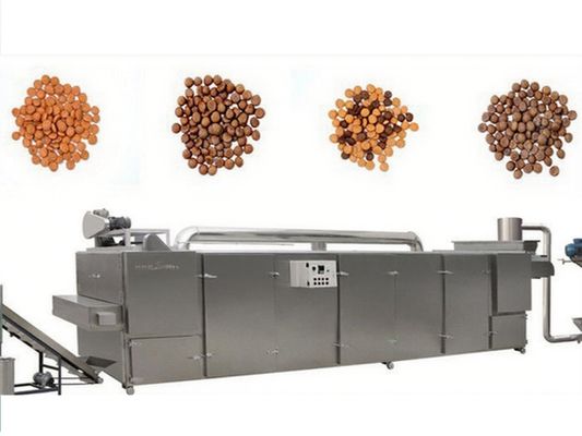 500-600kg/S Saatlik Pelet Balık Yemi Ekstrüder Makinesi SUS201 SUS304 AutoCAD Düzeni