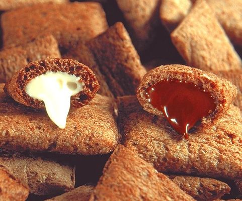 Sıcak Satış Çekirdek Dolum Snack Bar Puf Snack Ekstrüzyon Hattı