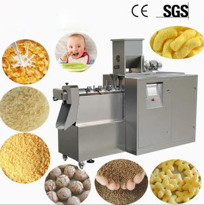 Top Tüp Çubuk Yüzük için Otomatik Puff Snacks İşleme Hattı