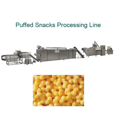 Top Şekli Mısır Puf Atıştırmalık Makinesi