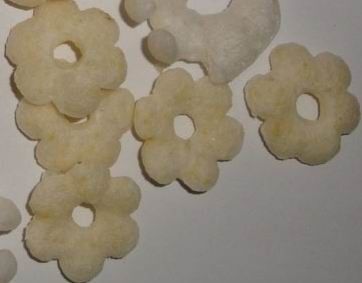 Çıtır Mısır Puf Snack Makinesi İkiz Vidalı Soya Pirinç Ekstruder Paslanmaz Çelik Malzemeler