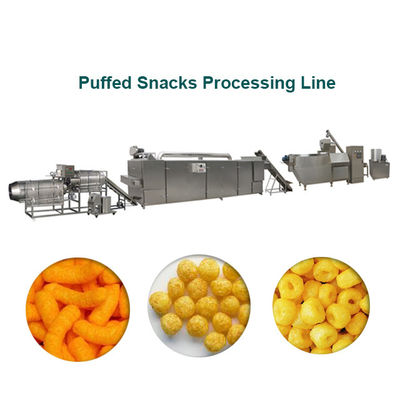 Mısır Şişirilmiş Snacks İşleme Hattı