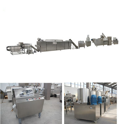 Dayanıklı Puf Snack Extruder Gıda / Mısır Puf Snacks Hattı Düşük Gürültü Yapımı