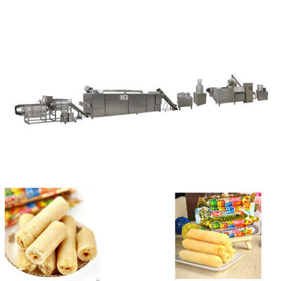 Dayanıklı Puf Snack Extruder Gıda / Mısır Puf Snacks Hattı Düşük Gürültü Yapımı