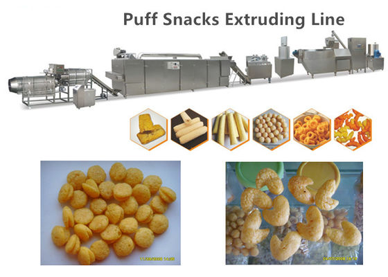 Food Mısır Puf Snacks Yüksek Performans ile Puf Snack Makinesi Yapımı