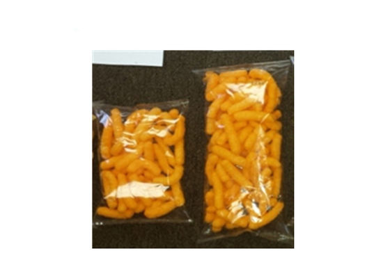 Yüksek Hızlı Puf Snack Ekstrüzyon için 120-500kg / H Mısır Puf Ekstruder Makinesi