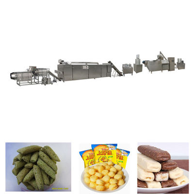 WEG Motorlu Üç Yıllık Garanti ile Mısır Puf Snack Makinesi Puf Extruder Makinesi