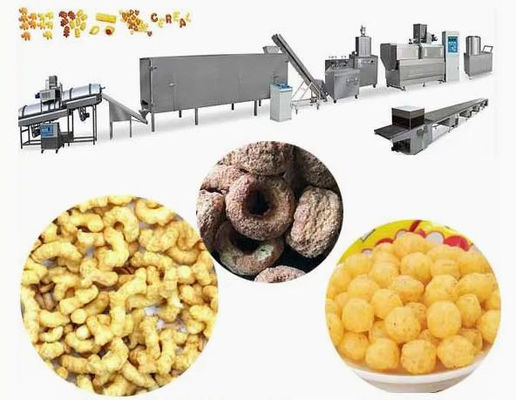 Stanless Steel 304 Saatte 100-150kg ile otomatik mısır püskürtme makinesi