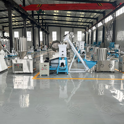 Siemens Motor PLC Dokunmatik Ekran Yumuşak Diş Pet Ekstrüzyon Makine Çiğneme Tedavi Ekstrüzyon Hattı 24 V Gerilim