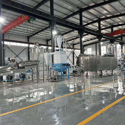 Köpek Beslenmesi İçin Ekstrüzyon 90kw Kurutma Tatlandırıcı İşleme Hattı