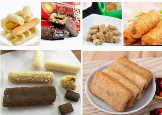 Yulaf Buğday Pilav Ekstrüzyon Makinesi Paketleme Makinası ile donatılmıştır
