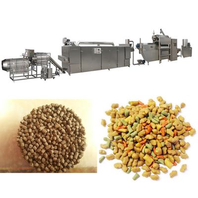 Düşük Elektrik Tüketimli Yüzer Balık Yemi Ekstrüder İşleme Hattı CE / ISO Sertifikası