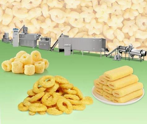 Yüksek Verimli Orta Kapasiteli Mısır Pudra Çöp Kutusu Ekstrüzyon Makinesi / Ekipmanı